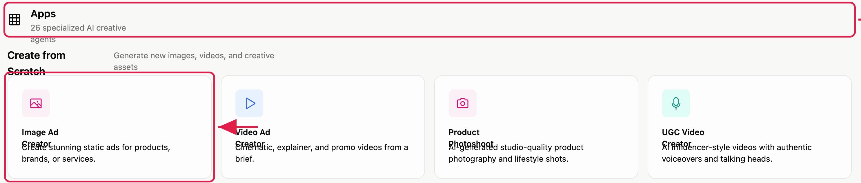 AI Designer: Apps (Agent Library): The Apps library