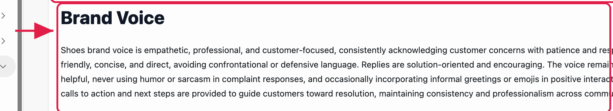 Brand Moderator: Agent Playbook: Playbook content