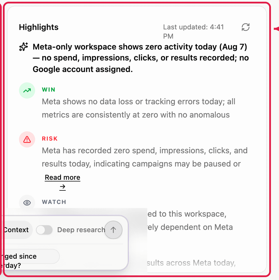 AI Paid Media: Overview: AI highlights